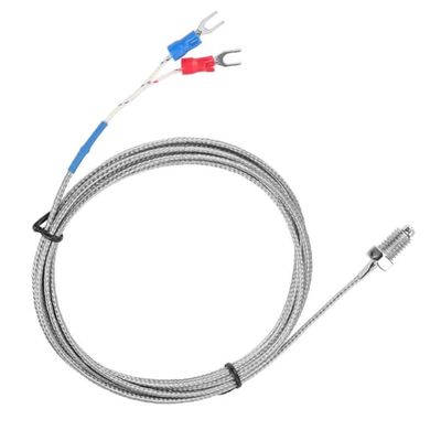 M8 Type K termoelement temperaturføler tråd, 0-400 ℃, 2m