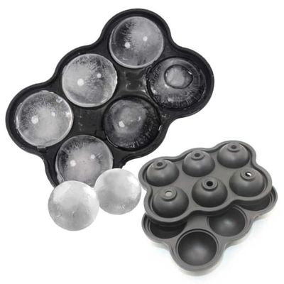 2-Pack 6 runde isbiter Silikon isform iskuler