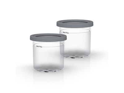 Ninja XSK2PNT300EUK, Grå, Gjennomsiktig, Ninja Creami NC300EU, 2 stykker, 400 g