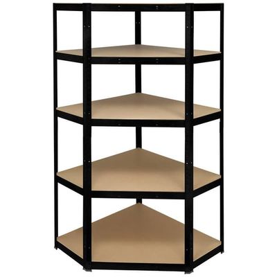 TOOLCRAFT TO-8701224 Lagerhylla hörnmodul 175 kg (B x H x D) 700 x 1800 x 700 mm Metall (pulverbelagd), MDF galvaniskt