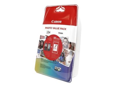 Canon PG-540L/CL-541XL Photo Value Pack - Blank - 2-pack - Høy ytelse - svart, farge (cyan, magenta, gul) - original - blister - blekkbeholder / papi