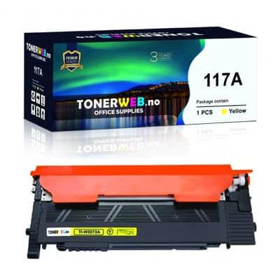 Tonerkassett, erstatter HP Gul 117A (700 sider) (1 stk.)