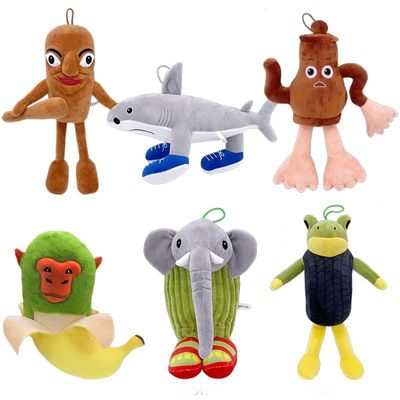 38 stilar Italiensk Brainrot Plyschleksak Söt Tungtungtung Sahur Tralalelo Tralala Lirili Larila Plyschar Mjuk kudde Anpassade leksaker