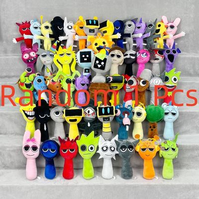 Hot Sprunki plyschleksaker Tecknad kudde fyllda dockor -Slumpmässigt 1st stor rabatt