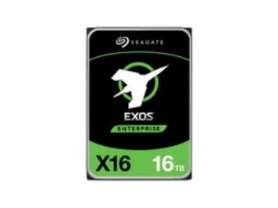 Seagate Exos X18 ST16000NM000J - Hårddisk - 16 TB - intern - SATA 6Gb/s - 7200 rpm - buffert: 256 MB