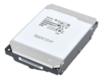 Toshiba MG09 Series MG09ACA18TE - Harddisk - 18 TB - intern - 3.5" - SATA 6Gb/s - 7200 rpm - buffer: 512 MB