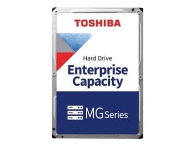 Toshiba MG09 Series MG09SCA18TE - Hårddisk - krypterad - 18 TB - intern - 3,5" - SAS 12Gb/s - 7200 rpm - buffert: 512 MB