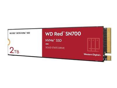 WD Red SN700 WDS200T1R0C - SSD - 2 TB - inbyggd - M.2 2280 - PCIe 3.0 x4 (NVMe)