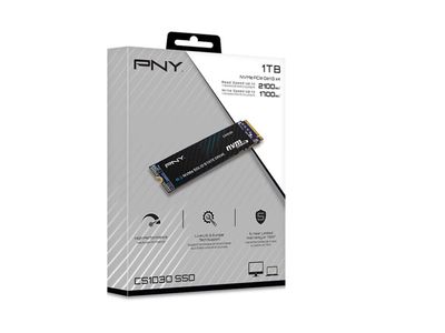 PNY CS1030 - SSD - 1 TB - inbyggd - M.2 2280 - PCIe 3.0 x4 (NVMe)