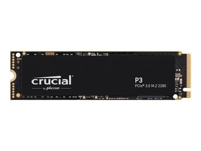 Crucial P3 - SSD - 500 GB - inbyggd - M.2 2280 - PCIe 3.0 (NVMe)
