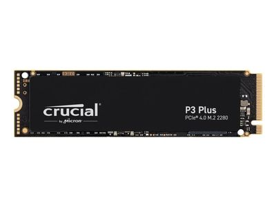 Crucial P3 Plus - SSD - 1 TB - intern - M.2 2280 - PCIe 4.0 (NVMe)