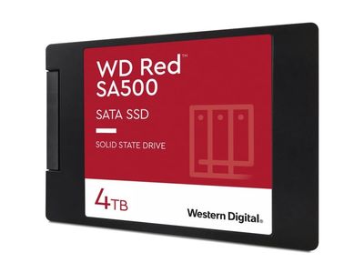 WD Red SA500 WDS400T2R0A - SSD - 4 TB - intern - 2.5" - SATA 6Gb/s