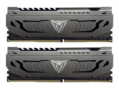 Patriot Extreme Performance Viper Steel - DDR4 - sats - 16 GB: 2 x 8 GB - DIMM 288-pin - 1800 MHz / PC4-28800 - CL18 - 1.35 V - ej buffrad - icke ECC