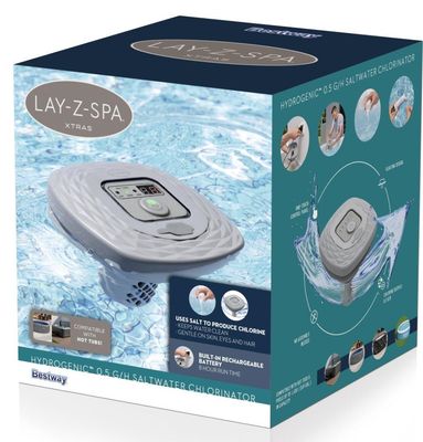 LAY-Z-Spa Hydrogenic 0,5 G/H Saltvattenklorinator för Spabad