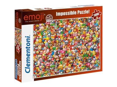 Clementoni Impossible Puzzle! - Emoji - puslespill - 1000 deler