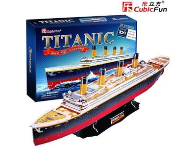 Cubicfun PUZZLE 3D Titanic Large - T4011H