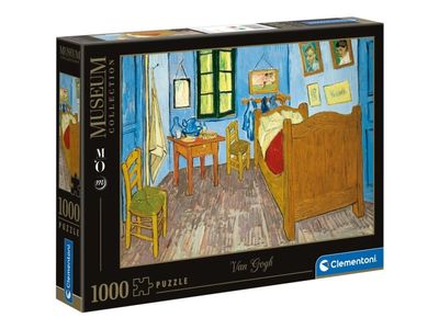 Clementoni Puslespill 1000 stk. - Vincent van Gogh: Soverom i Arles