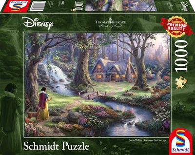 Disney Snow White Thomas Kinkade Puslespill 1000 brikker Schmidt