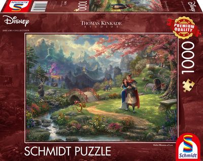 Disney Mulan Thomas Kinkade Puslespill 1000 brikker Schmidt