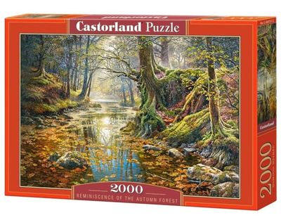 Castorland Puzzle 2000 Minnen från en höstskog