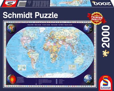 Our World Puslespill 2000 brikker Schmidt