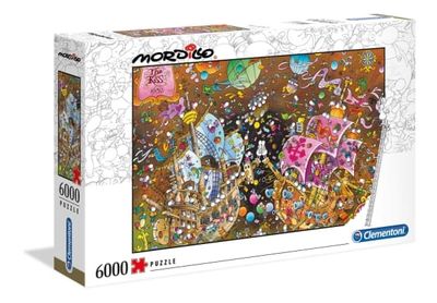 Clementoni 36527, 6000 styck, Fartyg, 10 År