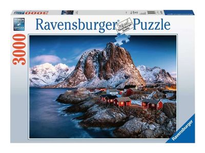 Ravensburger - Hamnoy, Lofoten - puslespill - 3000 deler