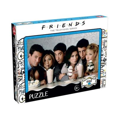 Winning Moves: Puzzle - Friends Milkshake (1000pcs) (wm00377-ml1-6)