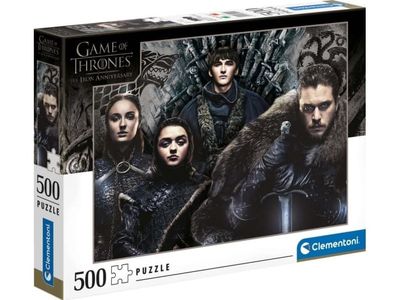 Clementoni Game of Thrones, 500 stykker, Fjernsyn/ filmer, 10 år