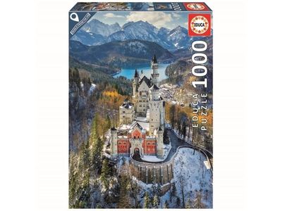 Educa 1000 Neuschwanstein Castle From The Air