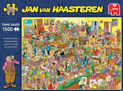 Jan Van Haasteren Senior Home Pussel 1500 bitar, Jumbo
