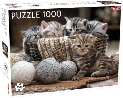 Tactic Puzzle Lovers Cute Kittens 1000 pcs puzzle