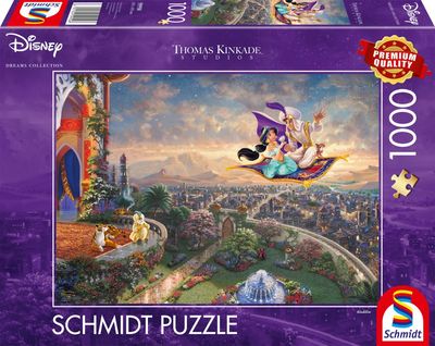 Puslespill Disney Aladdin 1000 brikker Schmidt