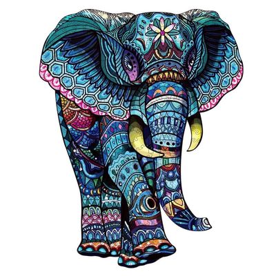 Trepuslespill, 136 deler - Elefant