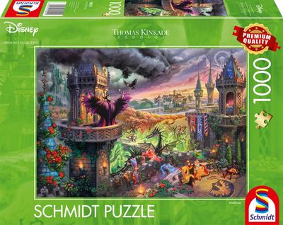 Disney Maleficent Puslespill 1000 brikker Schmidt