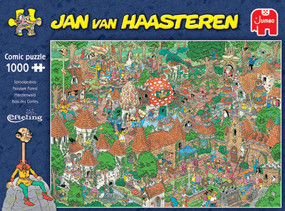 Jan Van Haasteren Fairytale Forest Puslespill 1000 brikker, Jumbo