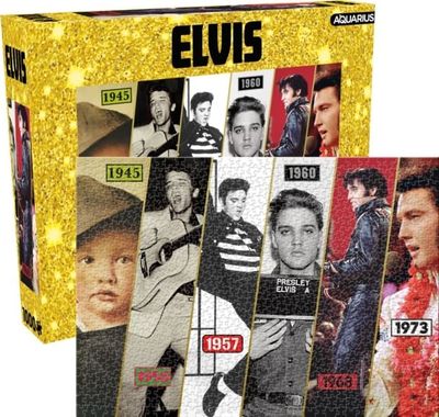 Elvis Timeline 1000 Piece Jigsaw Puzzle