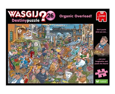 Wasgij Destiny 26 - Organic Overload 1000 bitar, Jumbo