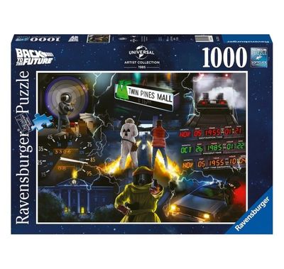 Ravensburger puslespill 1000 stk Spillfilm Tilbake til fremtiden