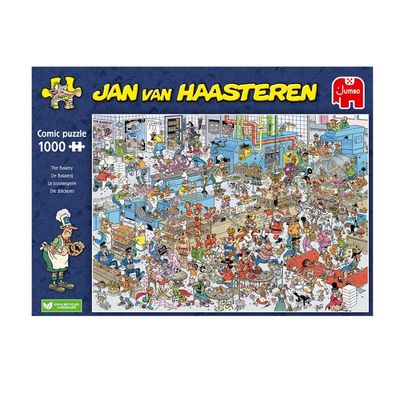 Jan Van Haasteren The Bakery Puslespill 1000 brikker