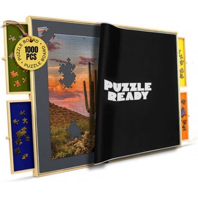 Puzzle Ready - Träpusselbräda, 1000 bitar