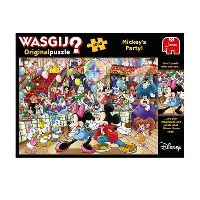 Wasgij Original Disney Mickey’s Party! Puslespill 1000 brikker