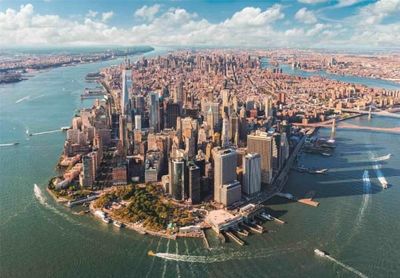 Puslespil HQC Lower Manhatten N.Y.C., 2000 brikker