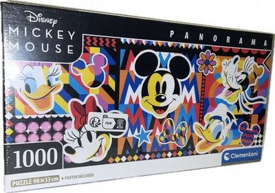 Clementoni Puslespill 1000 brikker Panorama Compact Disney Classic