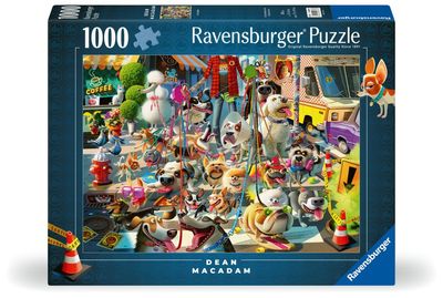 Pussel The Dog Walker 1000 bitar, Ravensburger