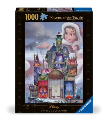 Disney Castles Belle pussel 1000 bitar, Ravensburger