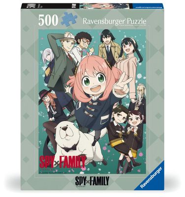 Puslespill Spy X Family 500 brikker, Ravensburger
