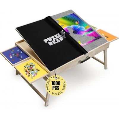 Puzzle Ready - Pusselbräda med ben, 1000 bitar
