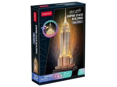 Cubic Fun 3D-puslespill 37 deler Empire State Building