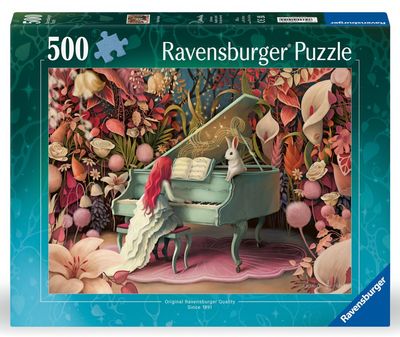 Puslespill Rabbit Recital 500 brikker, Ravensburger